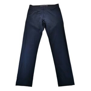 Western Rise Men's Navy Blue Straight Leg Evolution Pants Size 33x32 Stretch